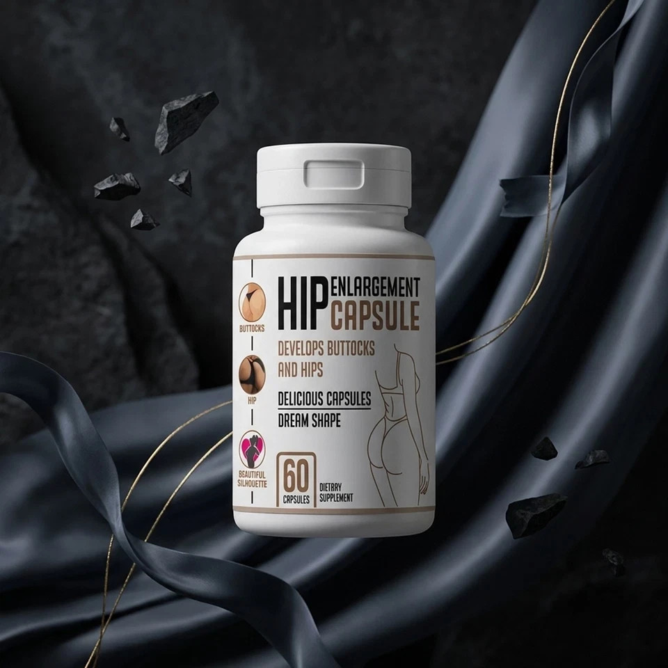 Hip Enlargement Capsule – 30 Days Supply – Herbal Extract For Feminine Growth