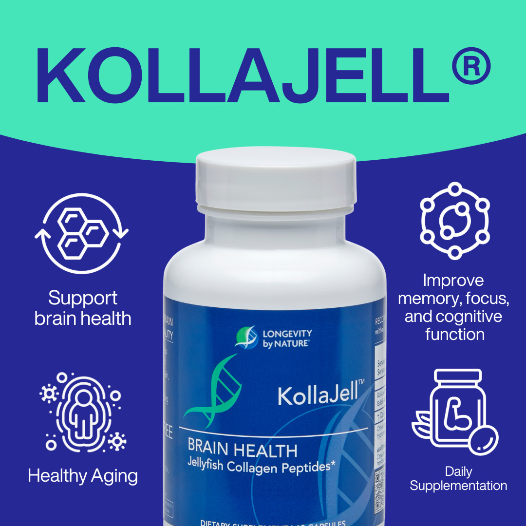 Jellyfish Collagen Rich in Calcium Binding Protein. Brain & Memory Support