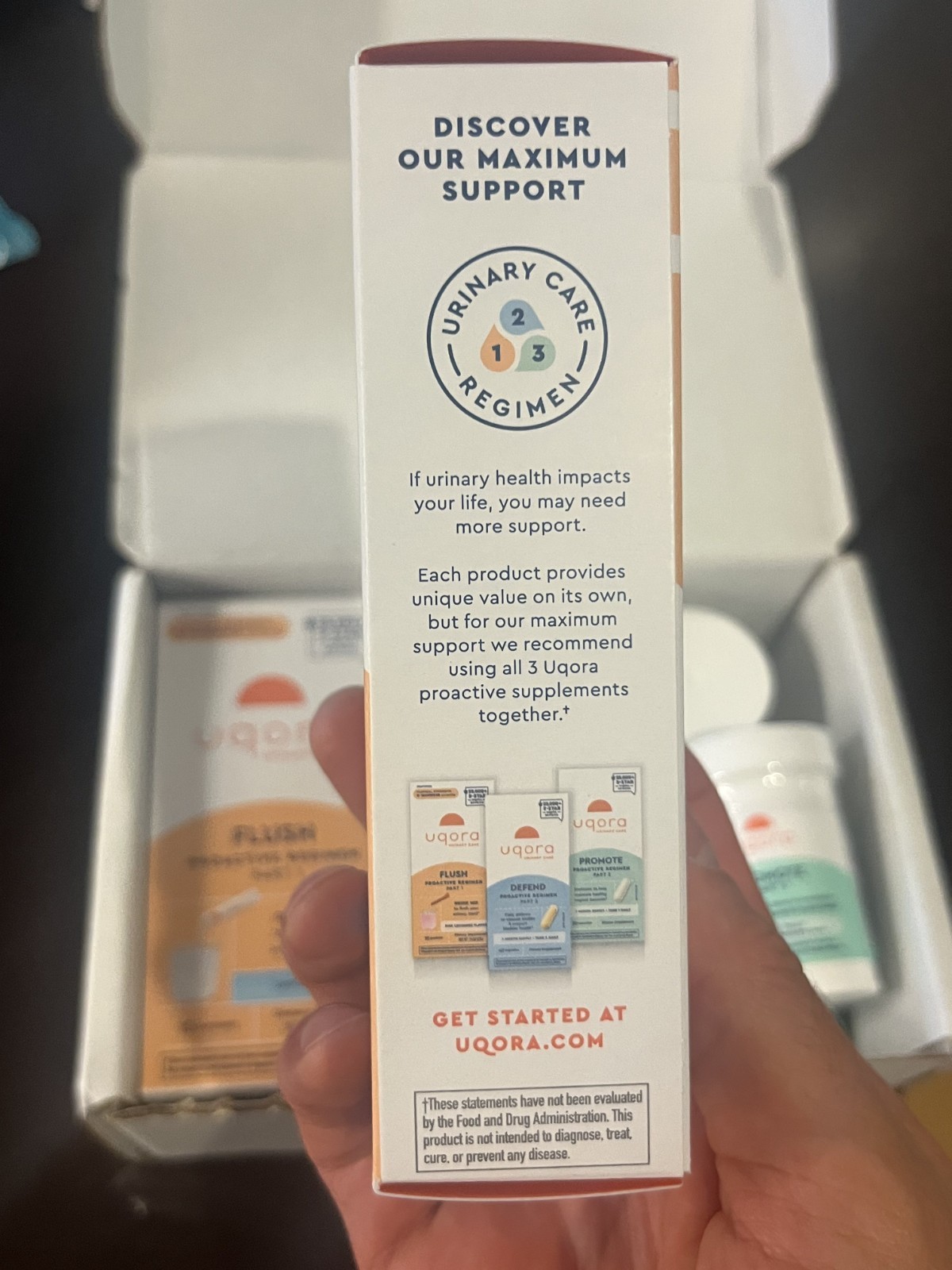 Uqora Complete Regimen 30 Pack Unflavored Flush Defend Promote New Sealed