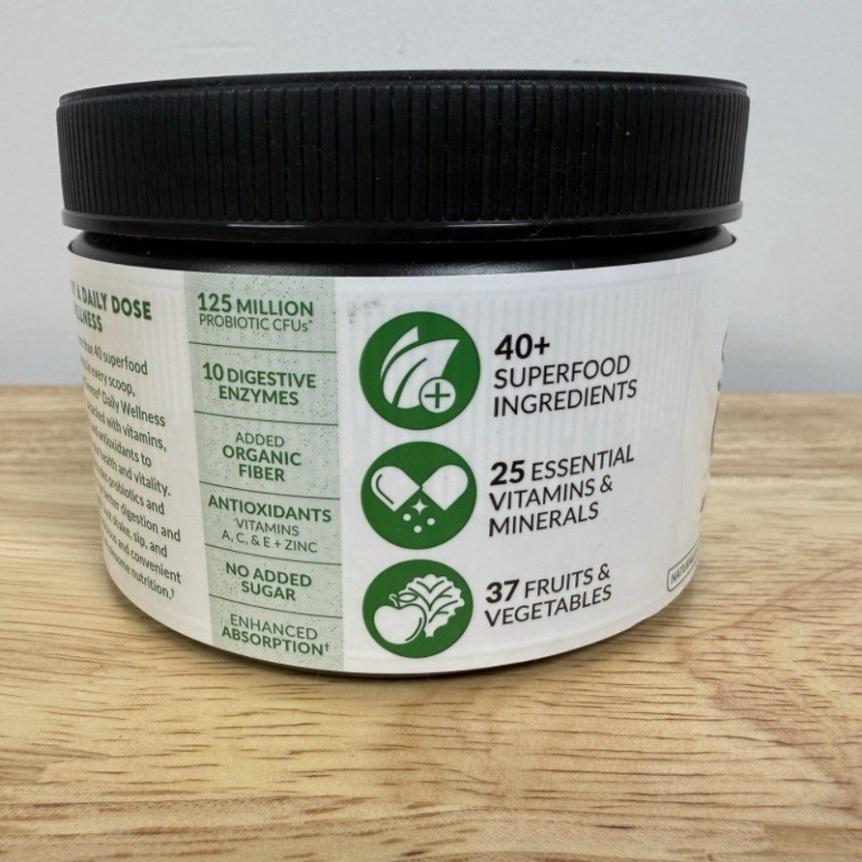 Force Factor Smarter Greens Powder Superfood Blend Daily Wellness