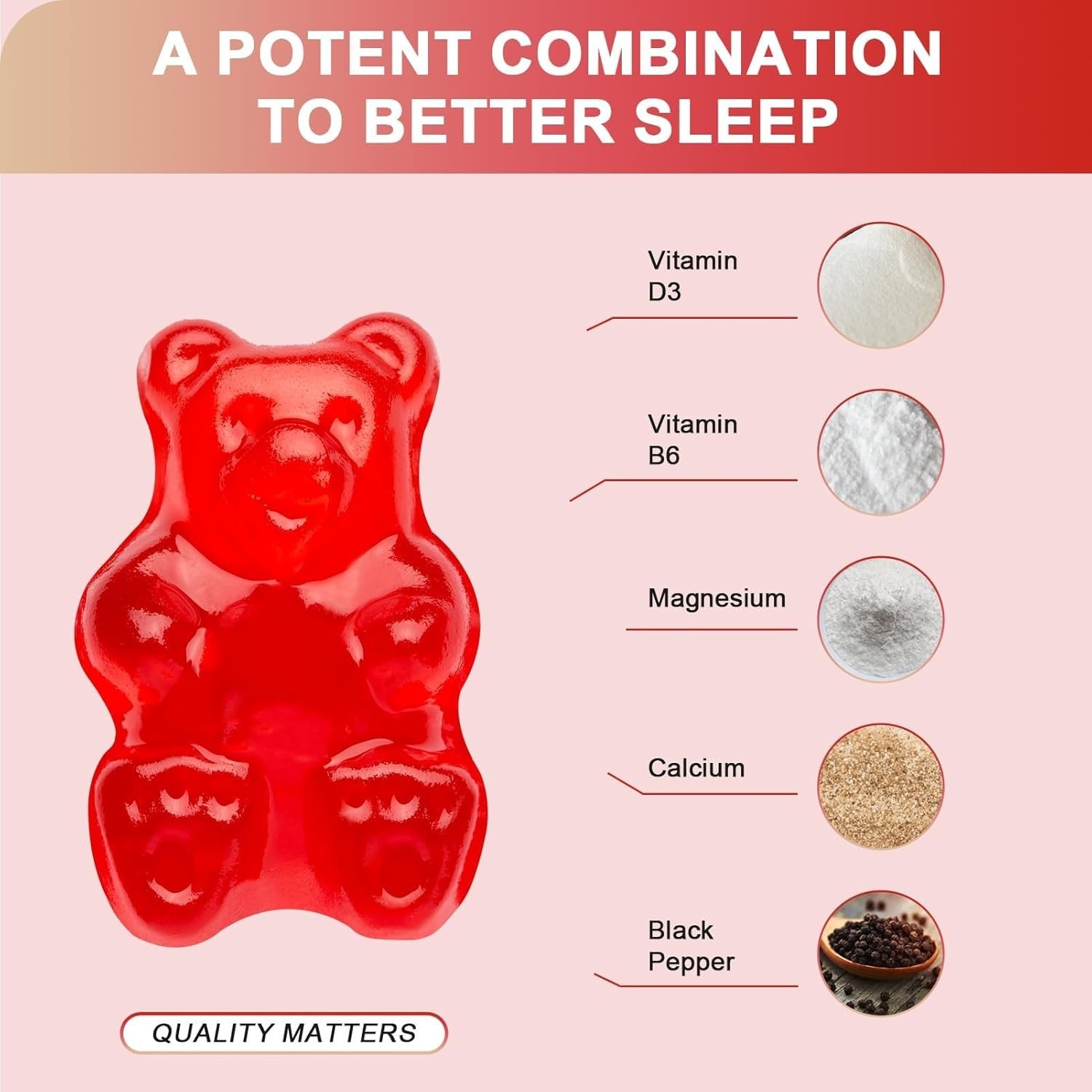 Magnesium Glycinate Gummies 400mg Sugar Free Raspberry
