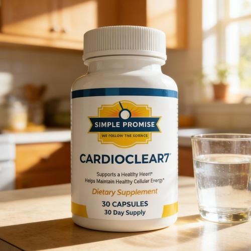 Clear Cardio 7 – 30 Capsules New/Sealed Exp 9/2026 Free Shipping!