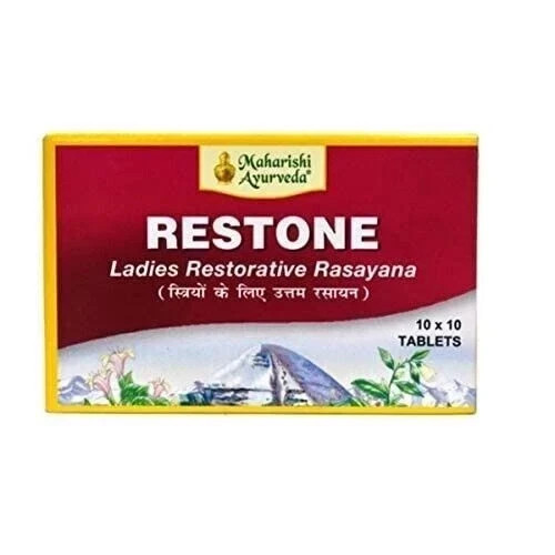 Pack of 5 Maharishi Restone 500 Tabs For Women’s Health & Hormone Balance