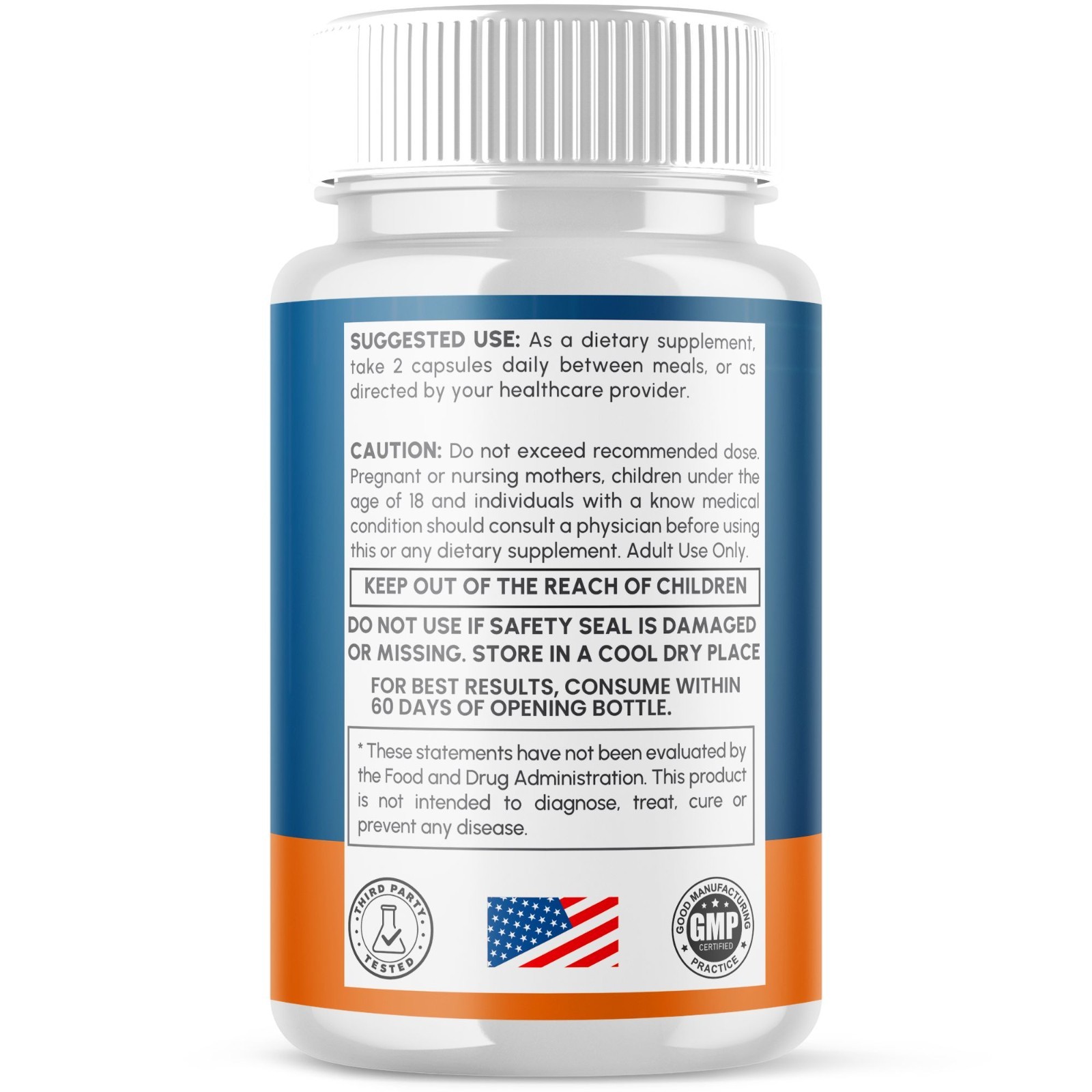 (1 Pack) Neuro Salt Nootropic All Natural Brain Supplement NeuroSalt 60 Capsules