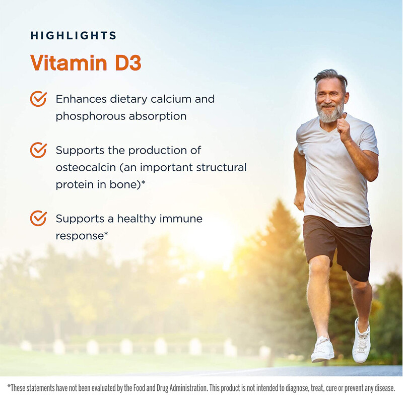 Vitamin D3 10000 IU 30/60/120 Capsules Support Immune,Colon,Breast Health