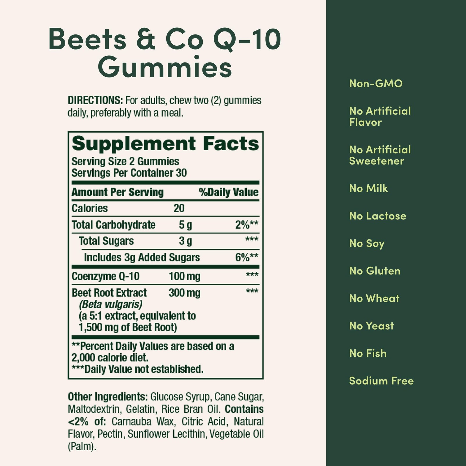 Nature’S Bounty Natures Bounty Beets Co Q-10 Gummies For Heart Health Coenzyme