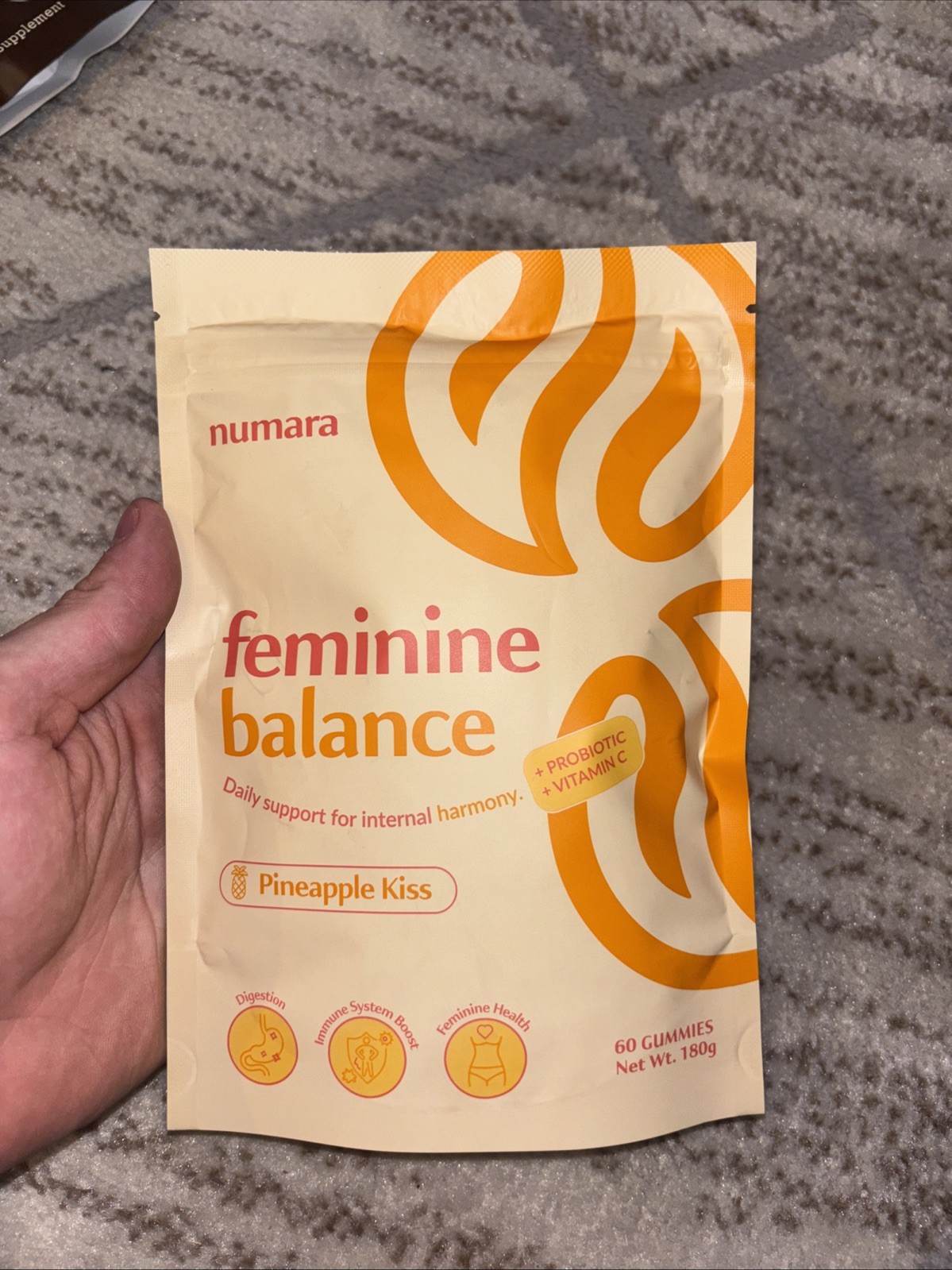 Vaginal Probiotics for Women, Feminine Balance pH Gummies 60pcs/1bag