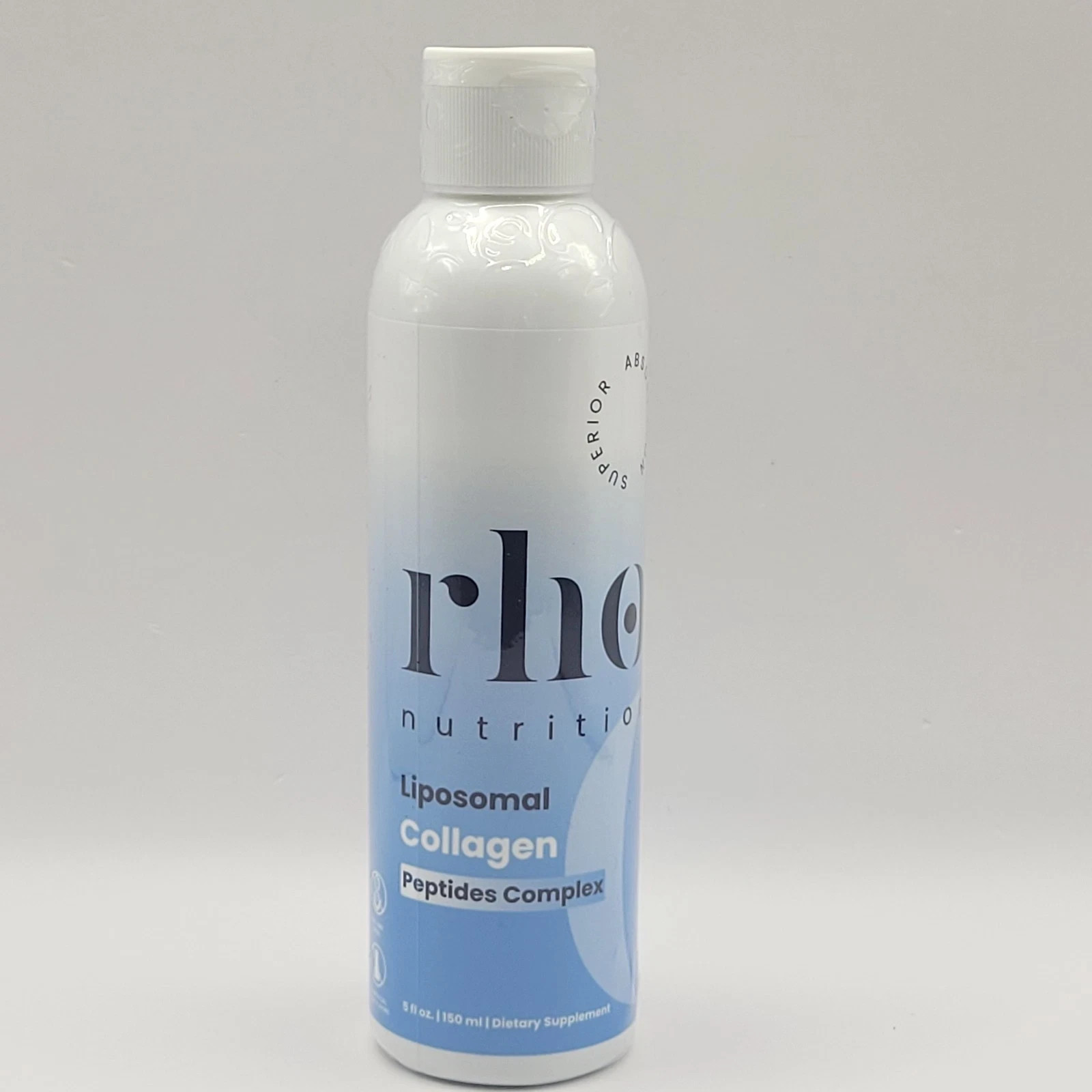 rho Nutrition LIPOSOMAL COLLAGEN Peptides Complex 5 oz Skin Hair Joint Support