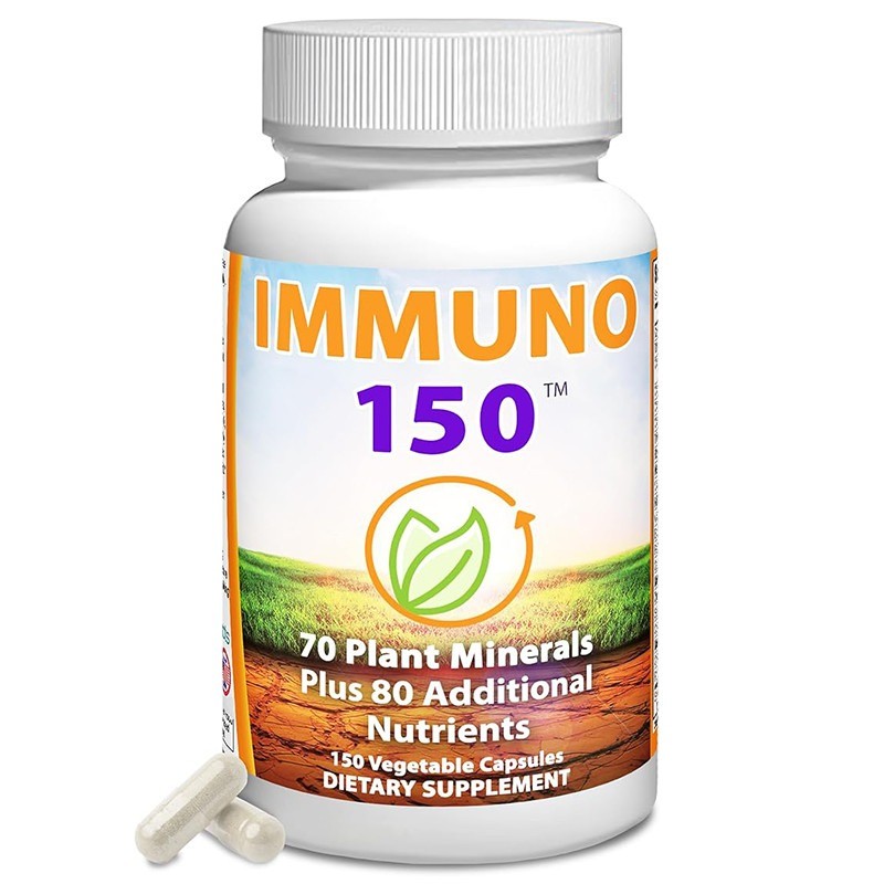 1-3 bottles of immune 150immune support supplement, containing 70plant minerals-