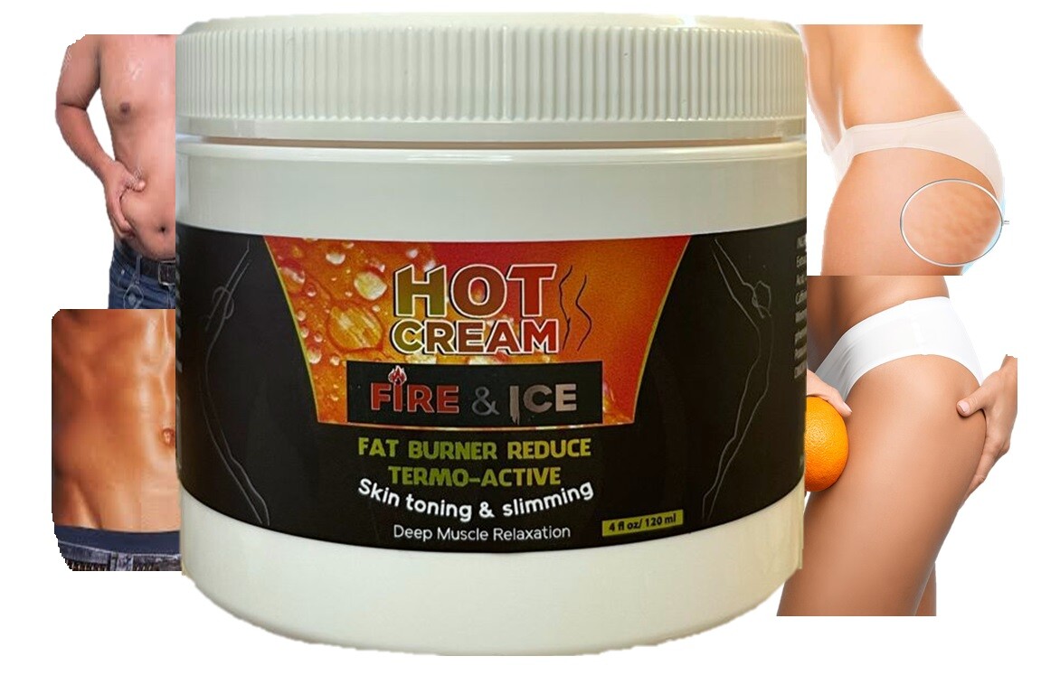 Unisex Anti Cellulite Slimming Hot Cream Weight Loss Fat Burner Body Lotion