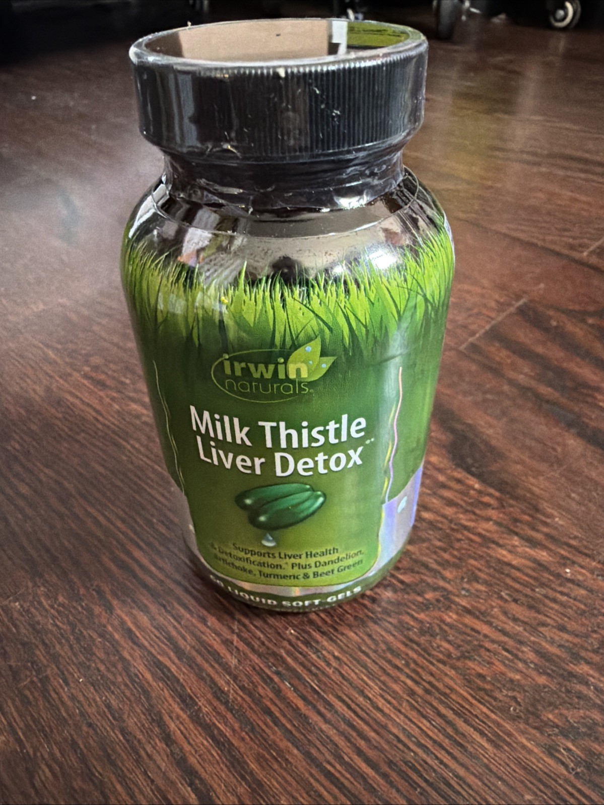 Irwin Naturals Milk Thistle Liver Detox 60 Liquid Soft Gels No Preservative 8/26
