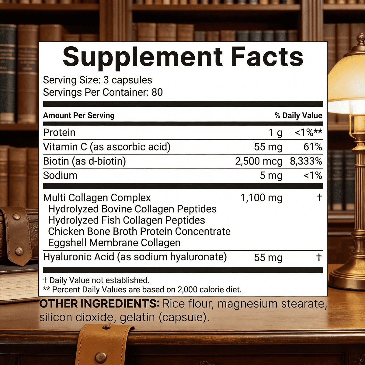 Micro Ingredients Polycollagen Pills | Relief for Hair, Skin, Nails & Joints