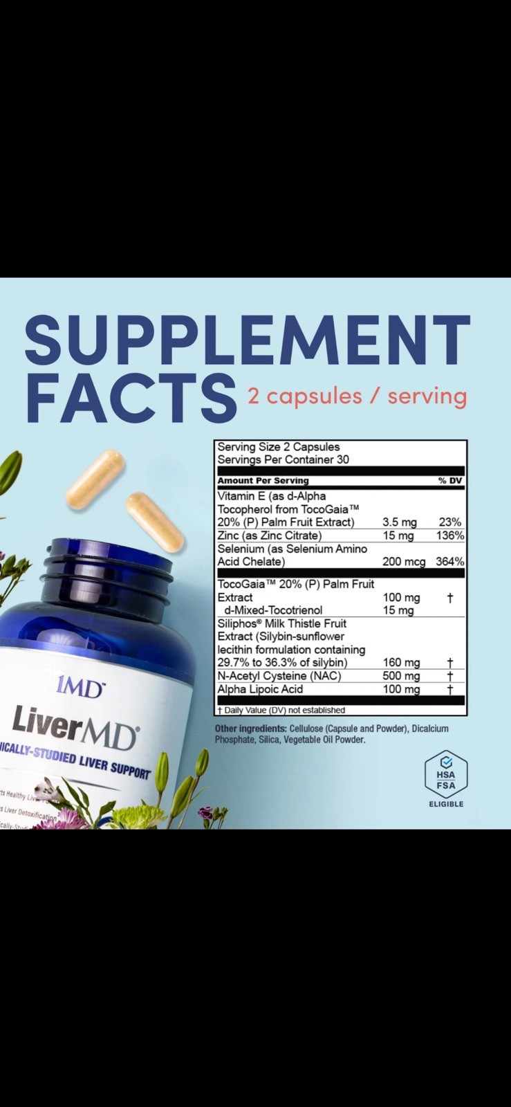 1MD Nutrition LiverMD Capsules