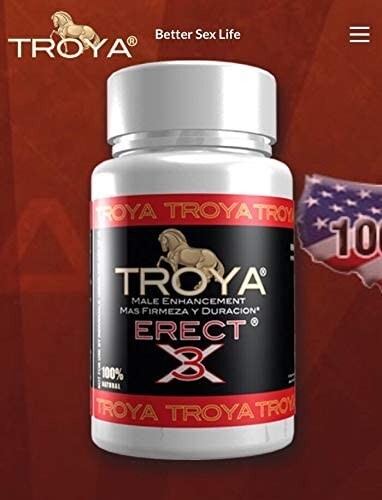 Troya Etiqueta Negra – Sexual Health for men. All in One Kit