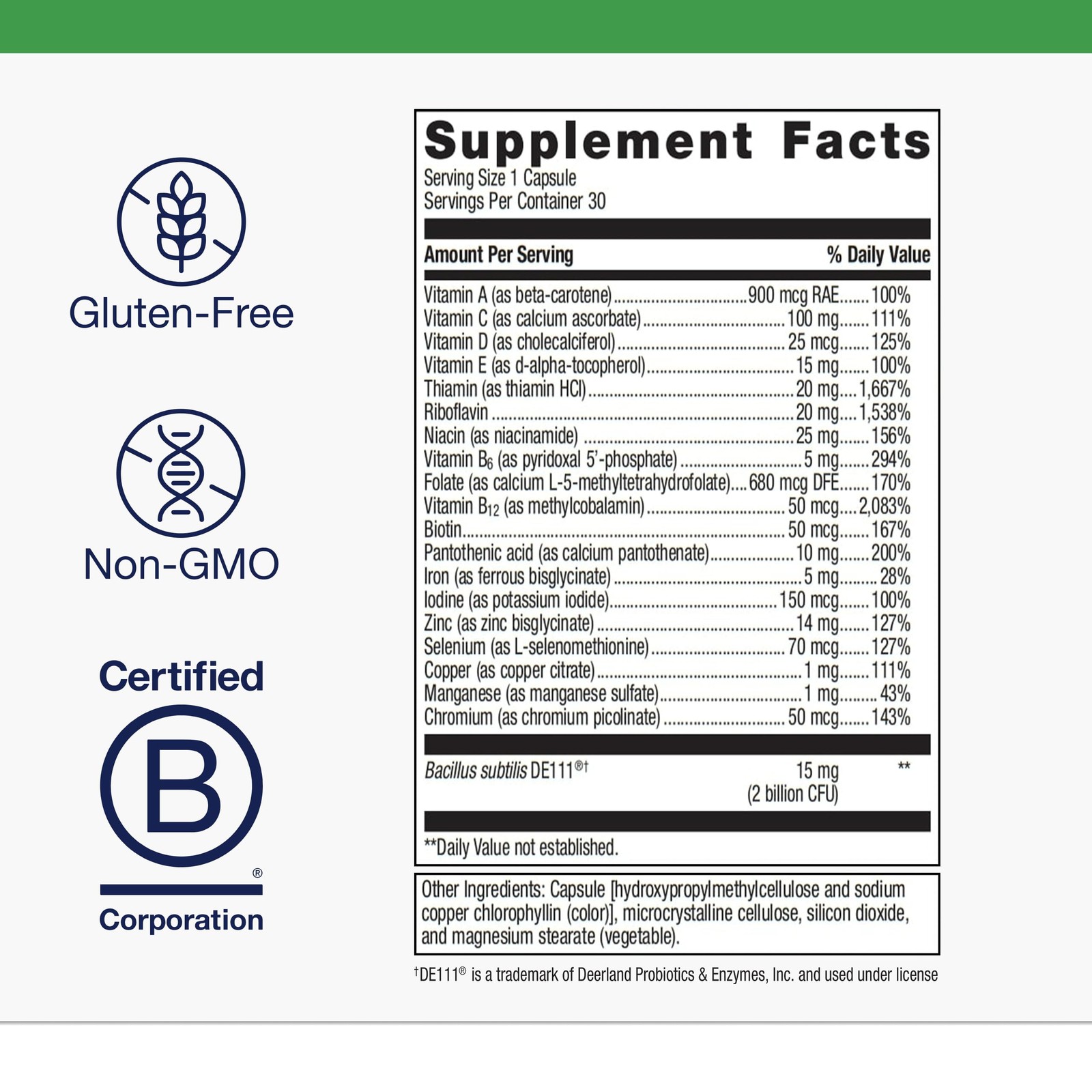 Metagenics UltraFlora Probiotic + Multivitamin – All-in-One Daily Gut Health…