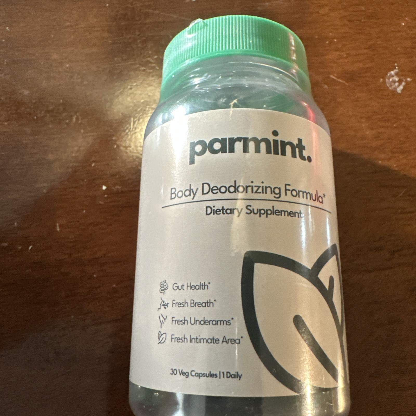Parmint Body Deordorizing Fomula Dietary Supplement 30 Capsules Exp 6/28