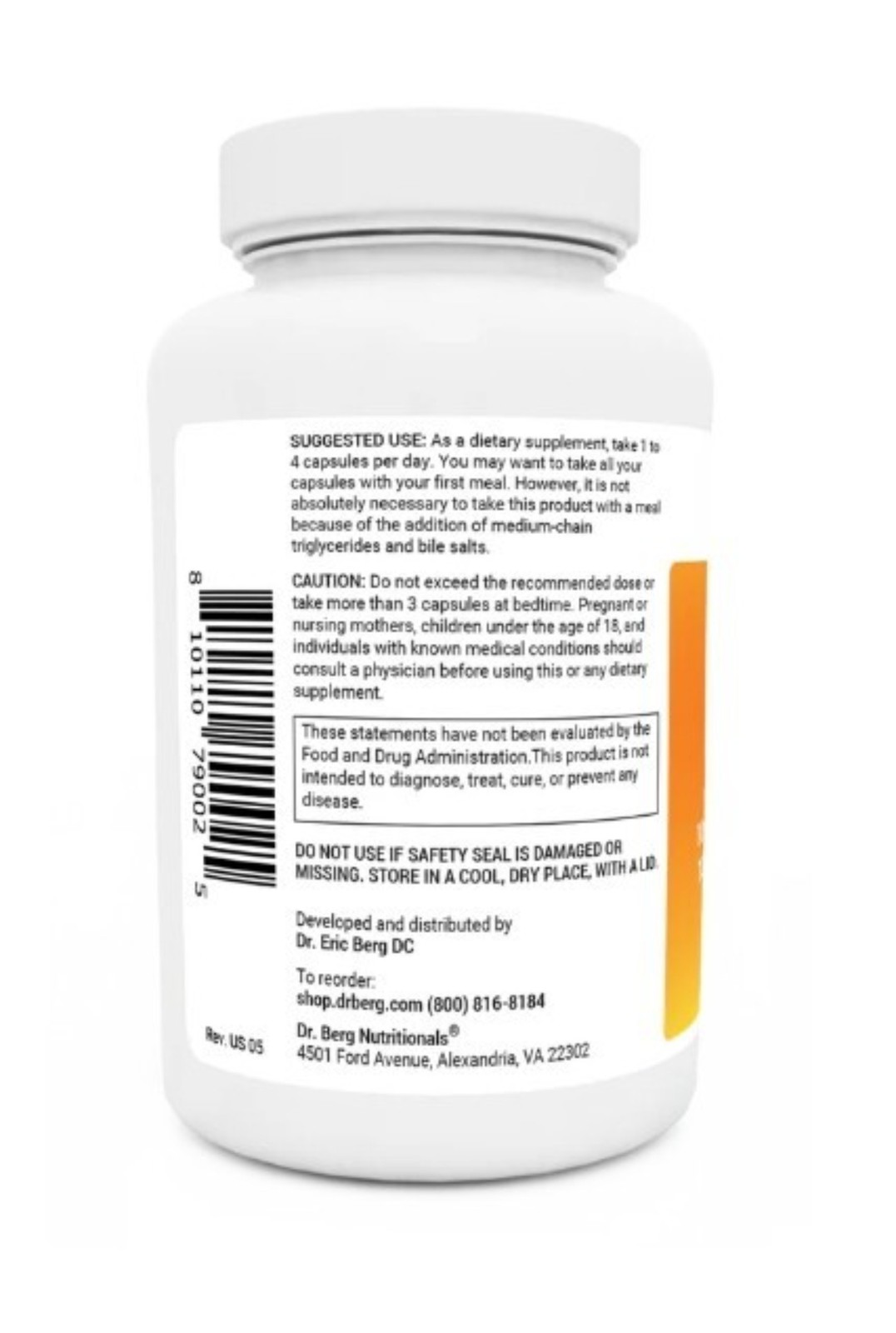 Dr. Berg’s D3 & K2 Vitamin, 10,000 IU, 100 mcg per serving, 120 Capsules