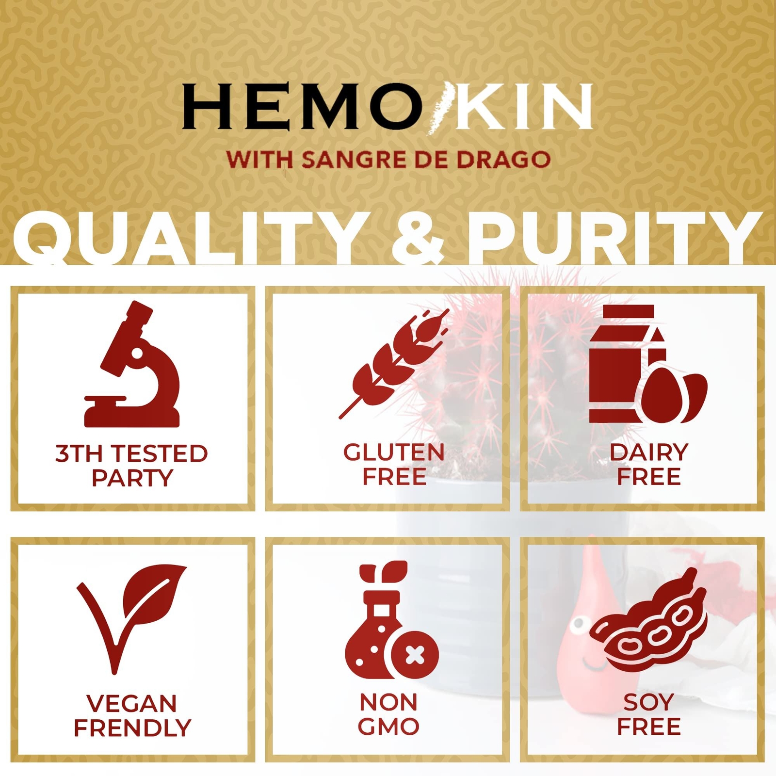 HEMOKIN with Sangre de Drago – Hemorrhoid and Fissure Relief Supplement, Helps w
