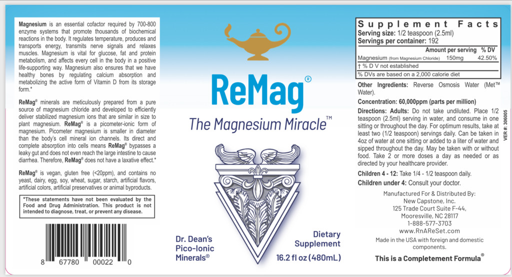 ReMag Magnesium 16 fl oz & ReMyte 8 fl oz -Dr Carolyn Dean
