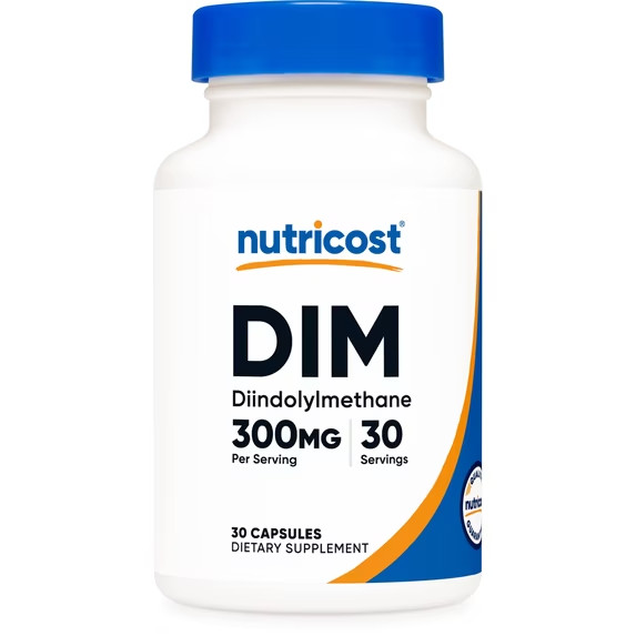4 PACK Nutricost DIM Diindolylmethane 300 mg, 30 Capsules NEW SEALED