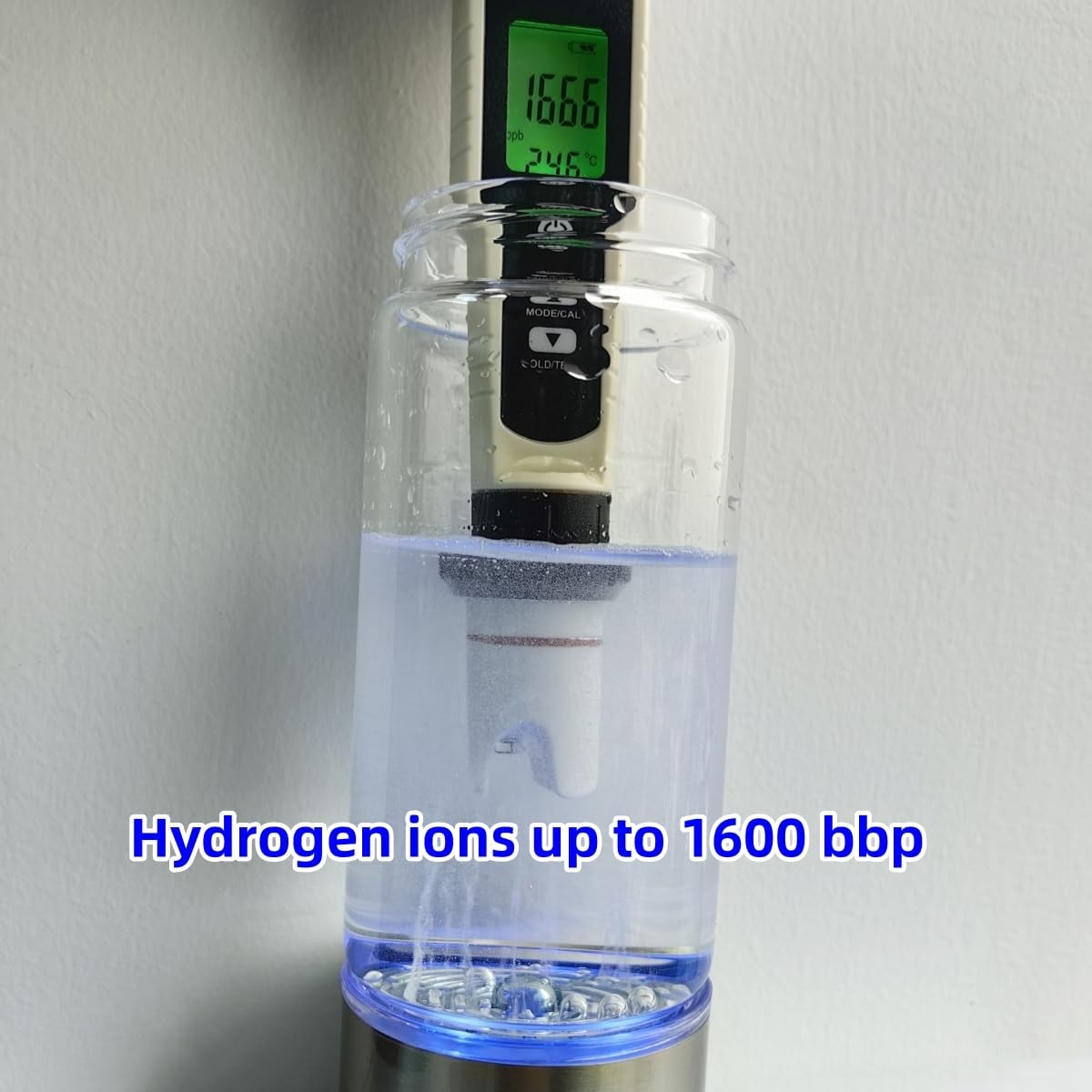 Hydrogen Water Bottle,Portable Generator Machine, Black