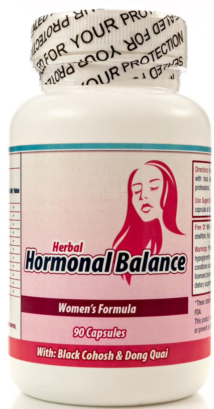 Balance Hormonal. Suplemento natural para balancear las hormonas femeninas.