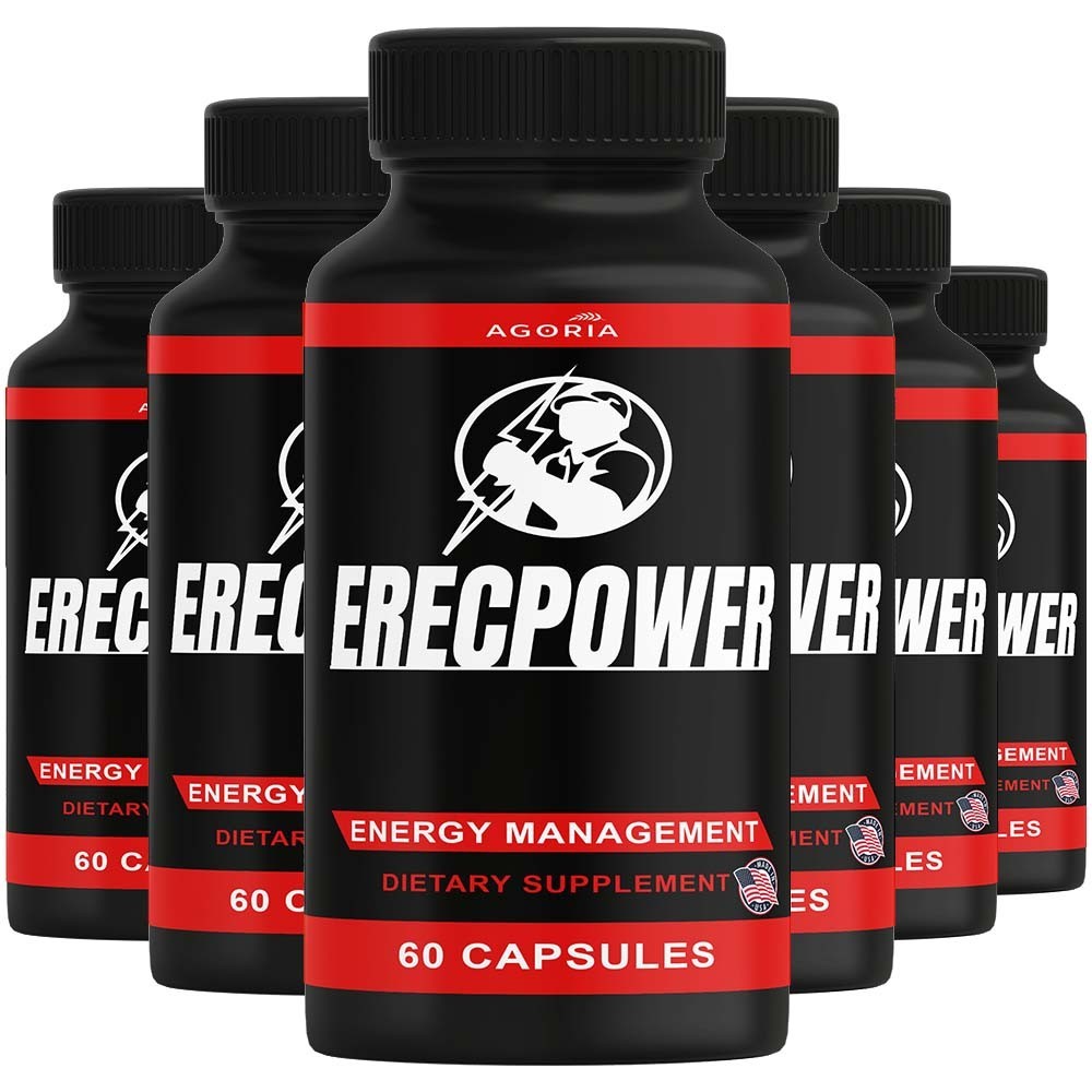 Erecpower Energy Management Multivitamin Health Supplement (360 Capsules) 6-Pack