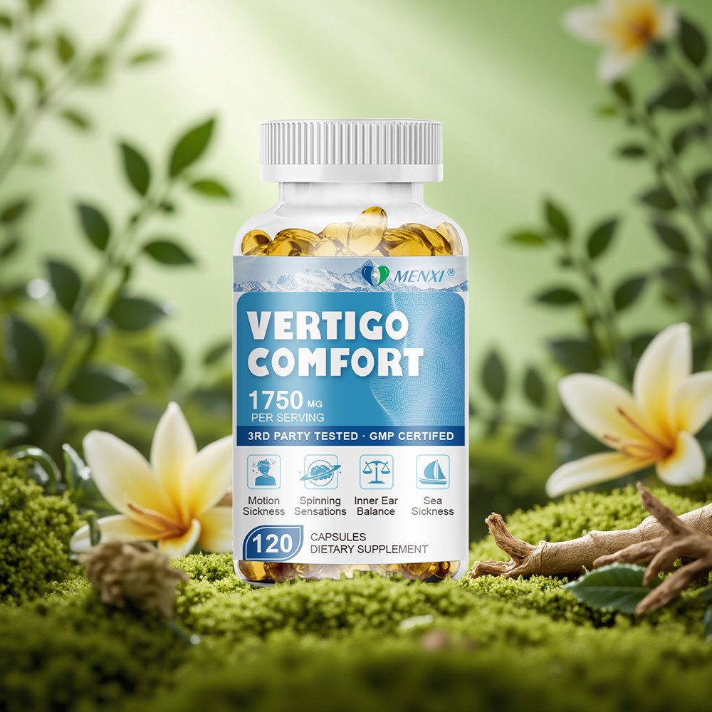 1750mg Vertigo Comfort 120 Capsules – Dizziness Relief Supplements, Body Balance