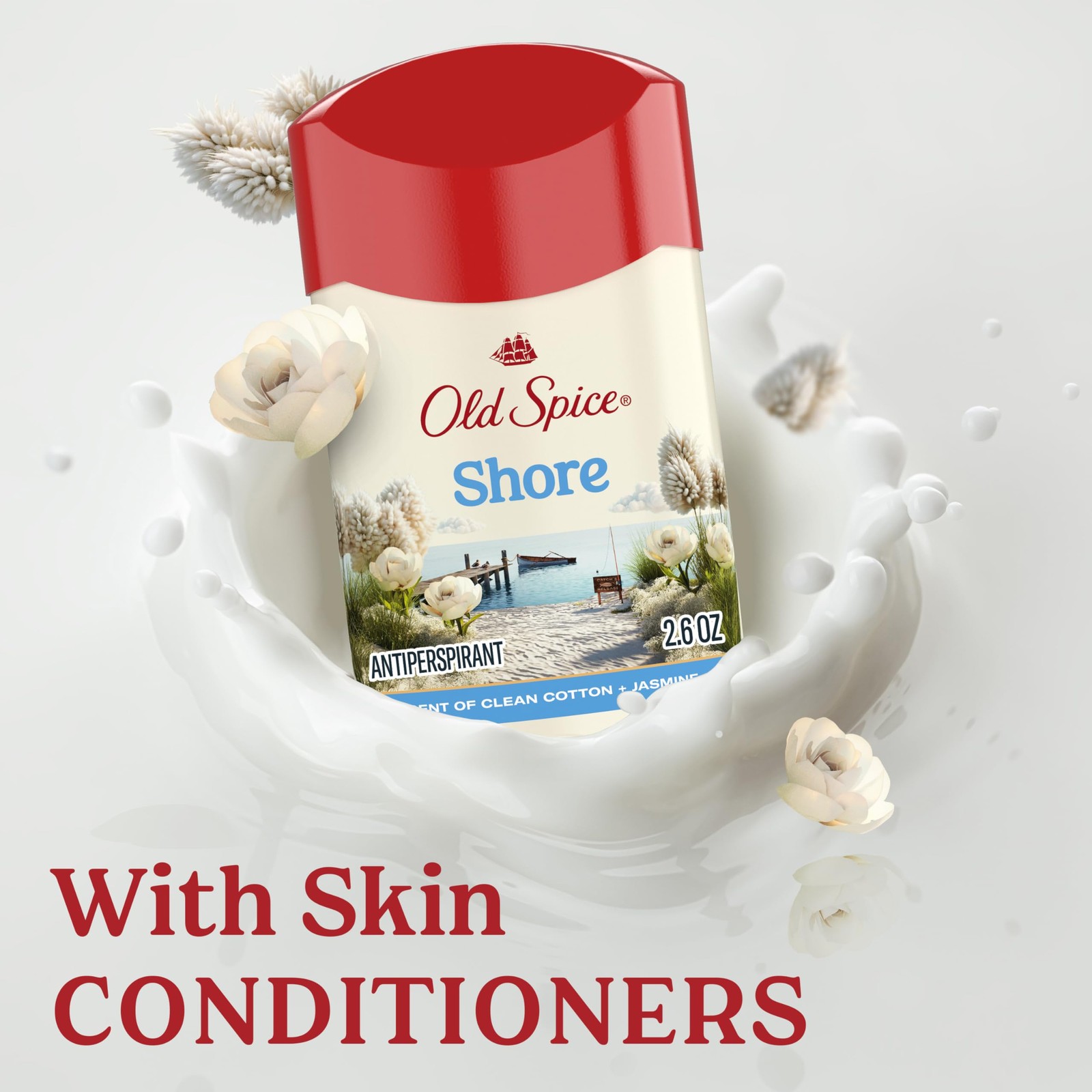 Old Spice Antiperspirant & Deodorant for Men, Shore, 2.6 Ounce (Pack of 1)