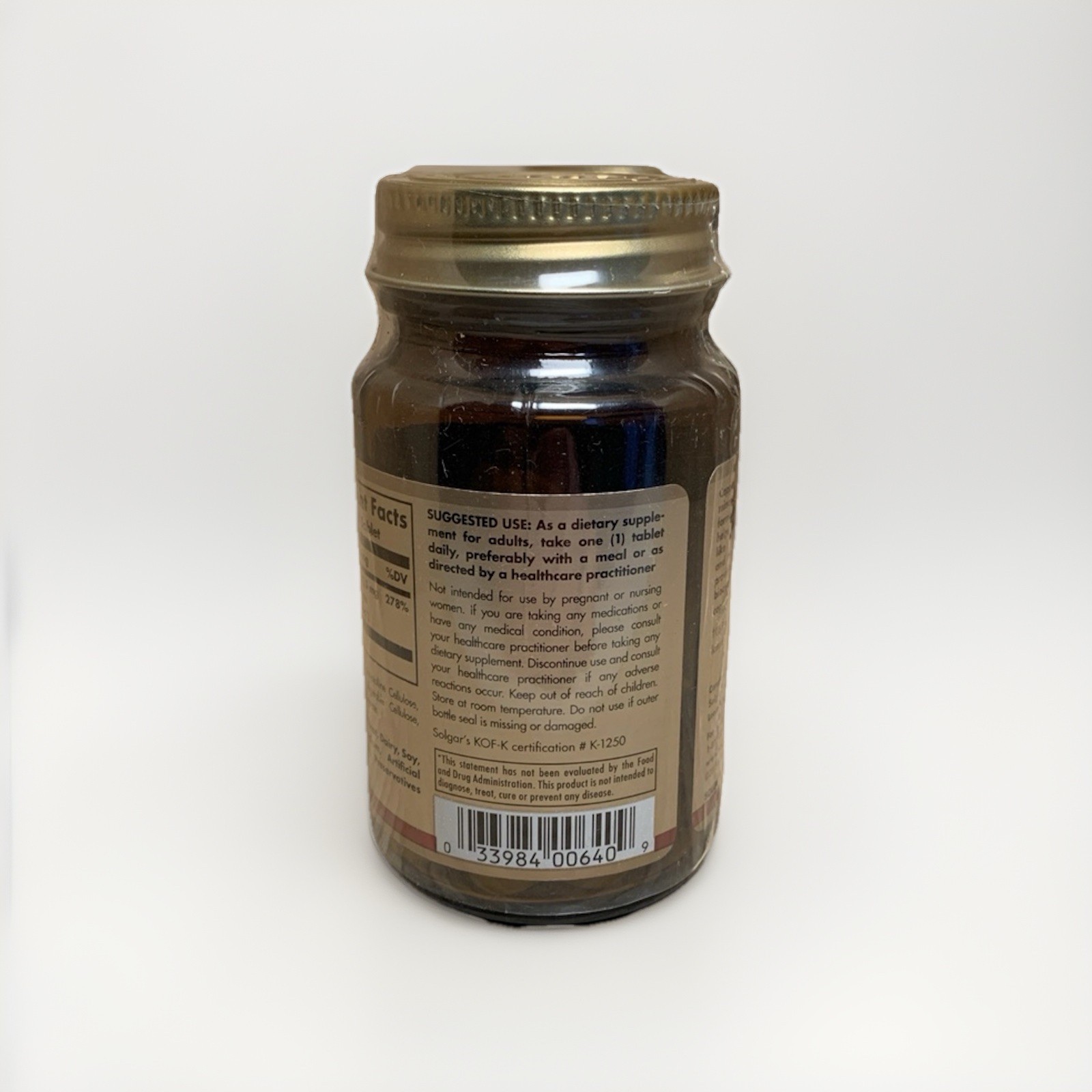 Solgar Chelated Copper 100 Tablets Each Exp 3/2028 Lot Of 2