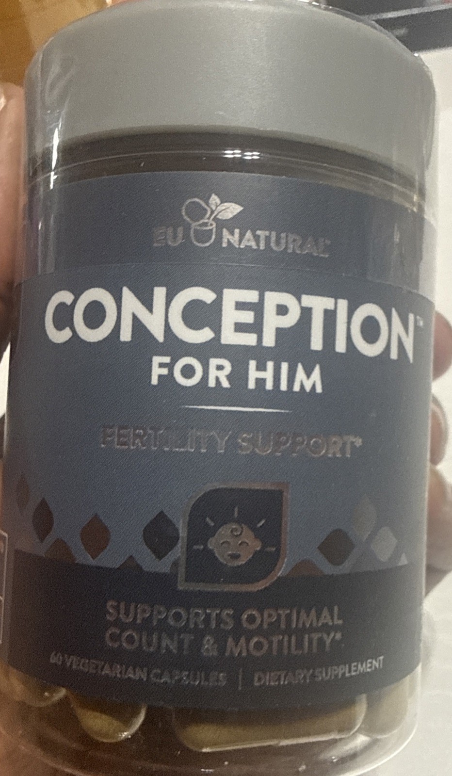 Conception™ For Him, Fertility Support, 60 Vegetarian Capsules