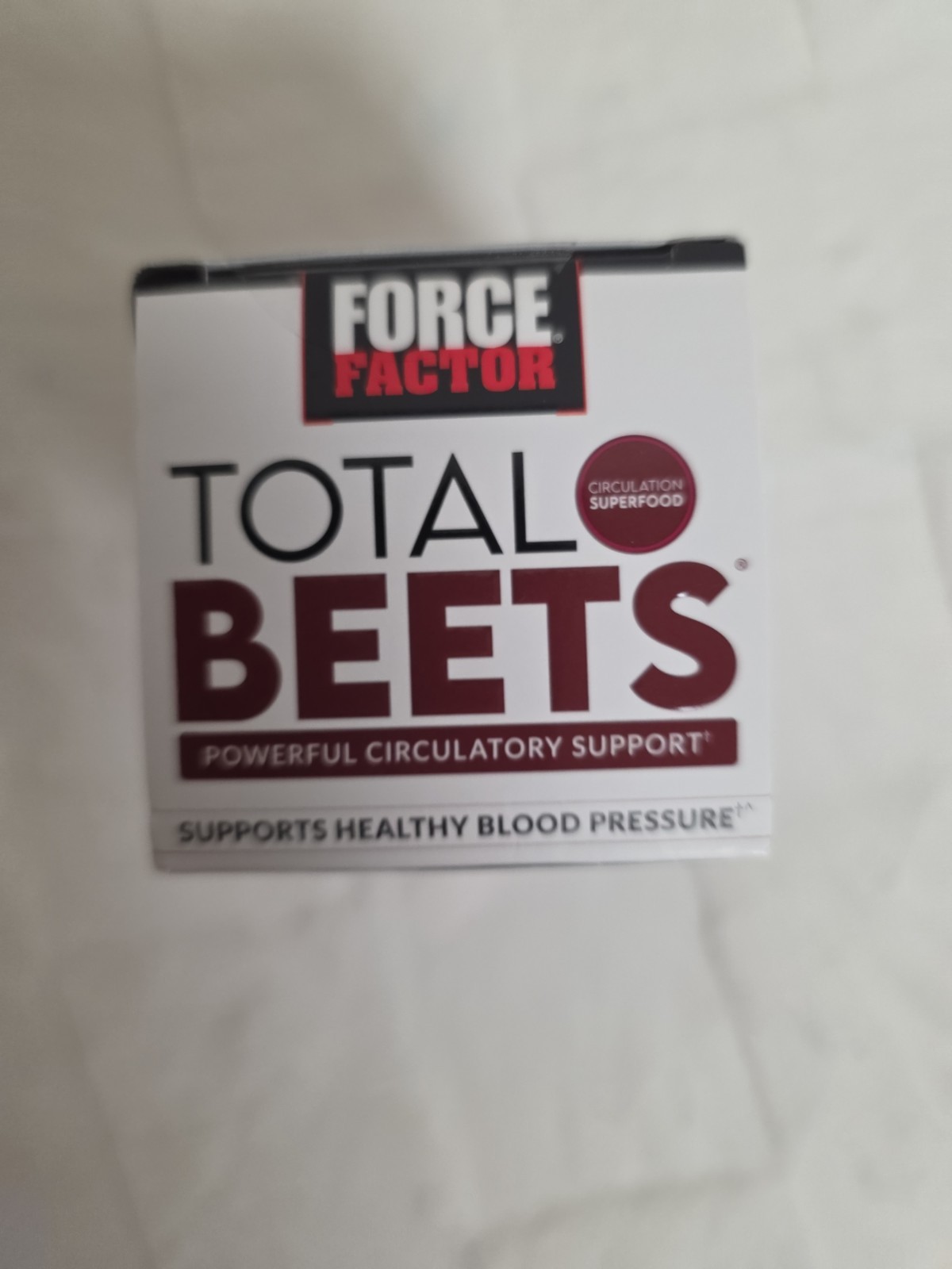 Force Factor Total Beets Blood Pressure Support Supplement with Nitrates and…