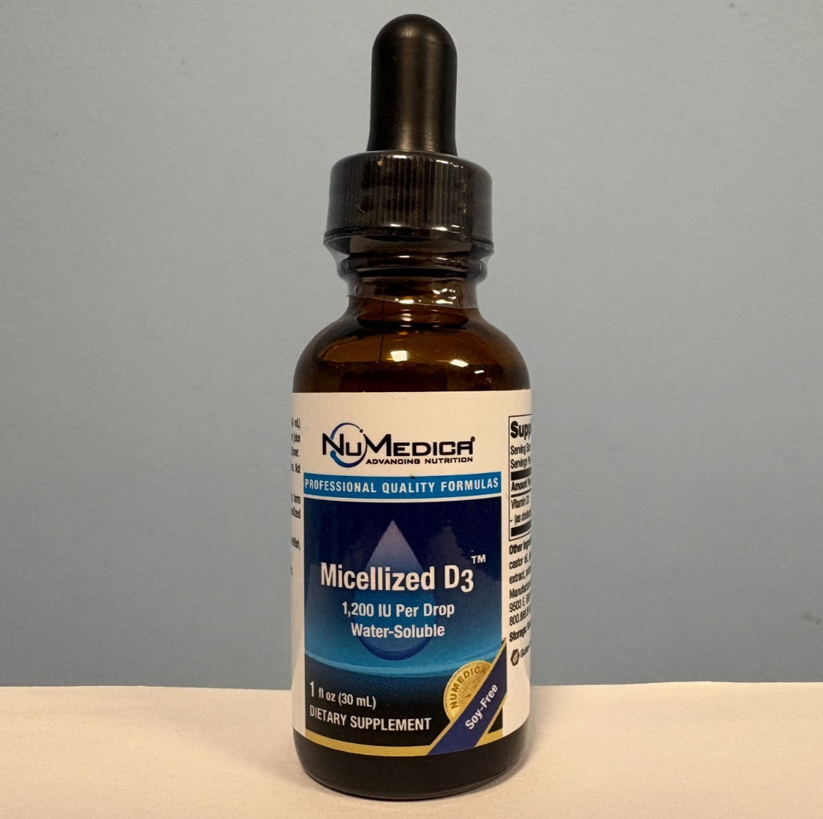 Micellized D3 1FL OZ, Nu Medica EXP 12/2205