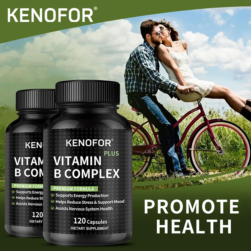 Vitamin B Complex 30/60/120Capsules Helps Reduce Stress Immune Support Pills