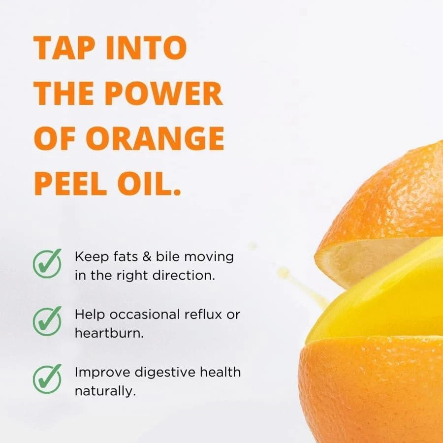 Wellness Resources High Potency d-Limonene Capsules 500mg, 120 Capsules – Orange