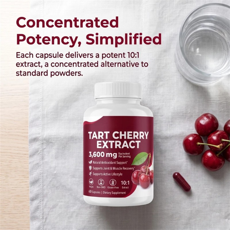 3PCS Good Grove Tart Cherry Extract Joint & Sleep Herbal Supplement