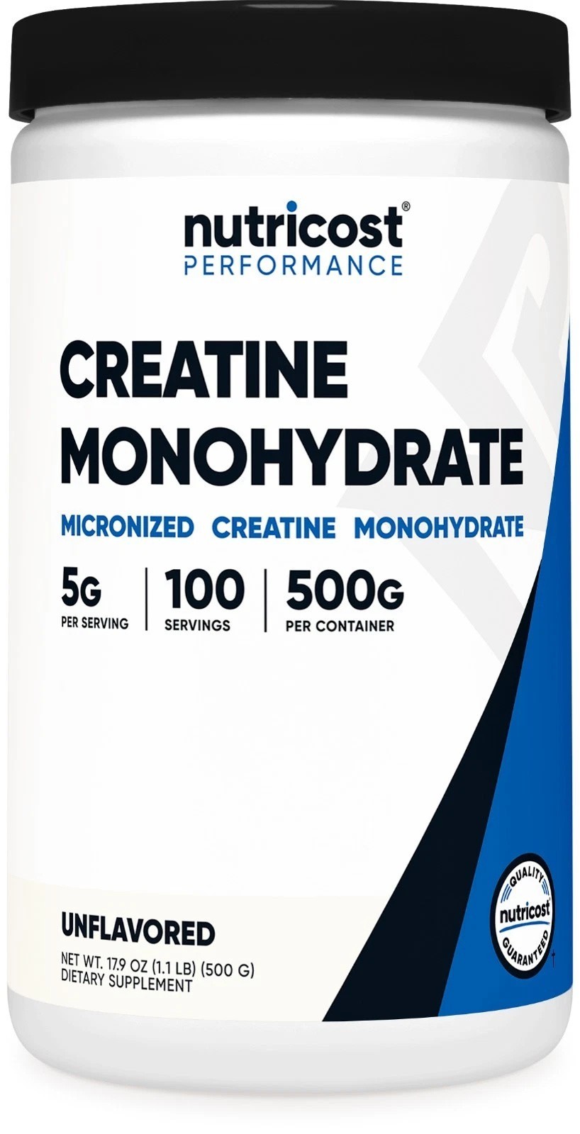 Nutricost Pure Creatine Monohydrate 500 Gram Powder