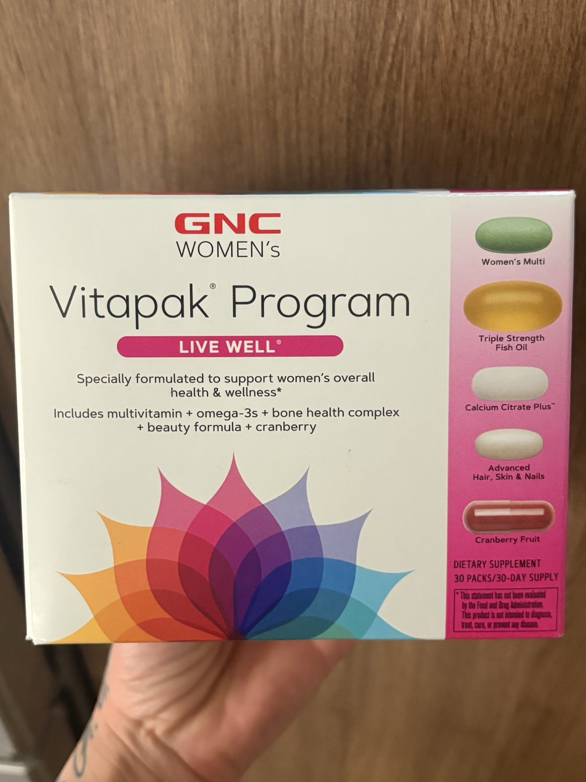 Woman’s 30 Day Vitamin Pack