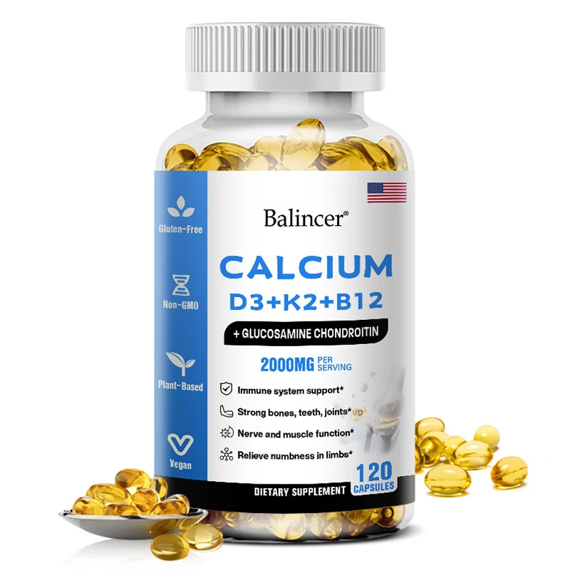 Calcium Supplement Supports Nerve and Muscle Function, Heart Health and Immunity