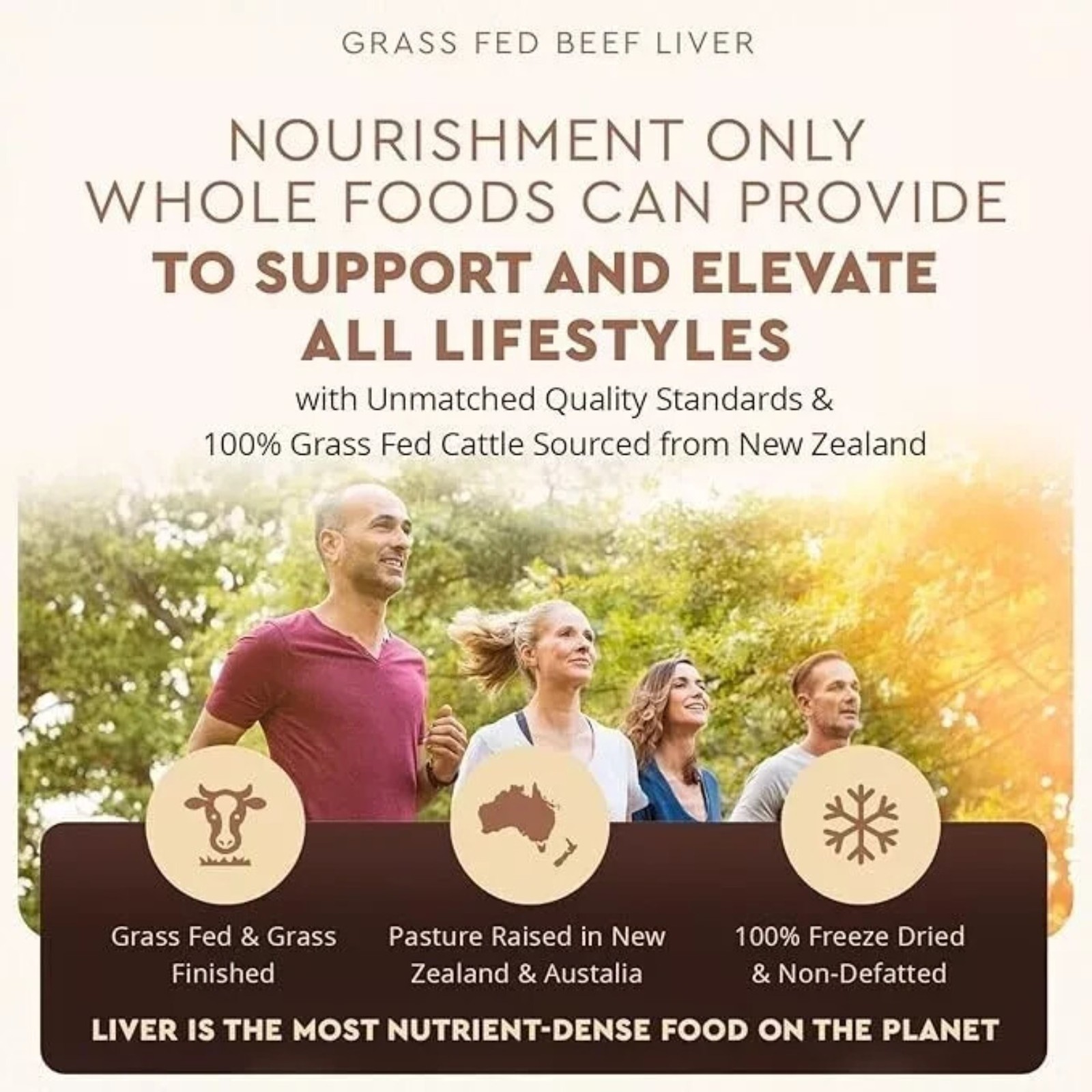 Ancestral Supplements Grassfed Beef Liver – 180 Capsules 500mg EA free shipping