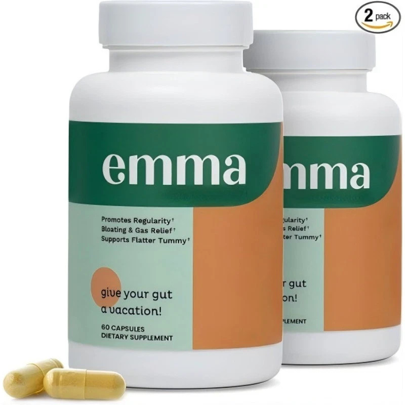 Emma Gut Health 180 Caps – Bloating & Leaky Gut Relief 2PACK