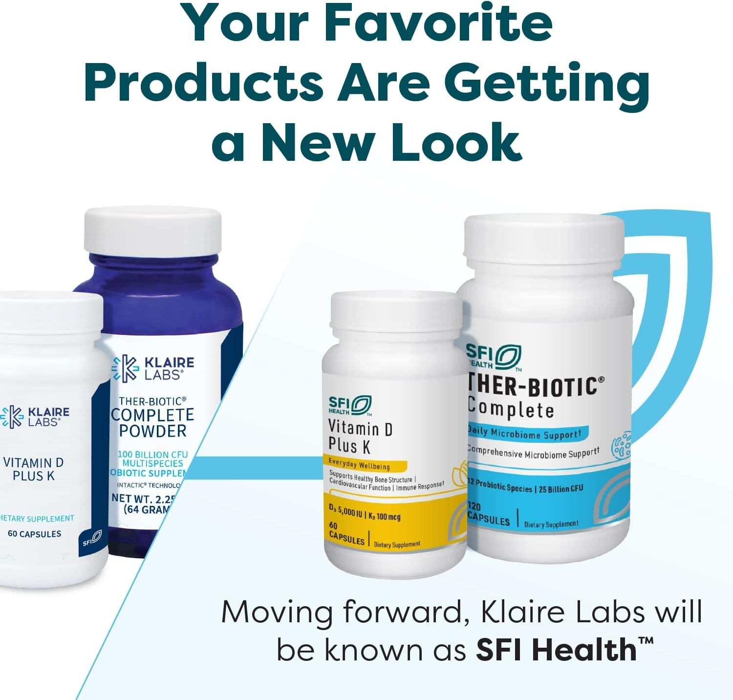 SFI Health Ther-Biotic Synbiotic 50 Billion CFU Probiotic Sunfiber 30 Capsules