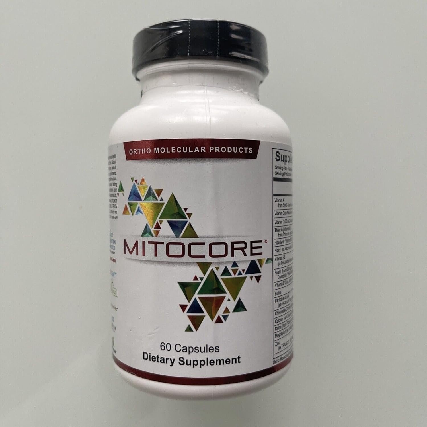 Ortho Molecular MITOCORE 120 capsules ! New