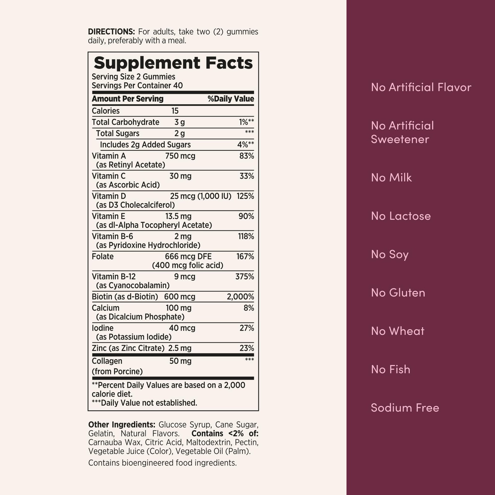 Nature’s Bounty Optimal Solutions Women’s 80 Count (Pack of 1), Pink