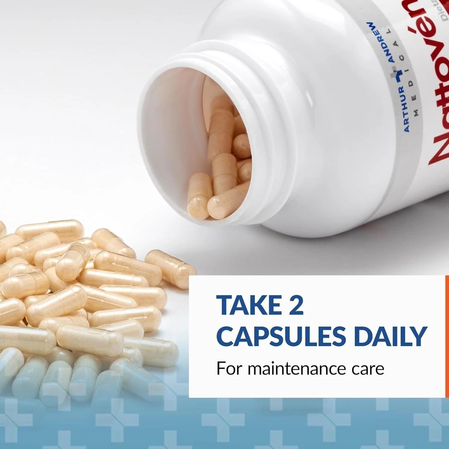 Nattovena Double Strength Nattokinase: 4000 FU, 180 Capsules Heart Health