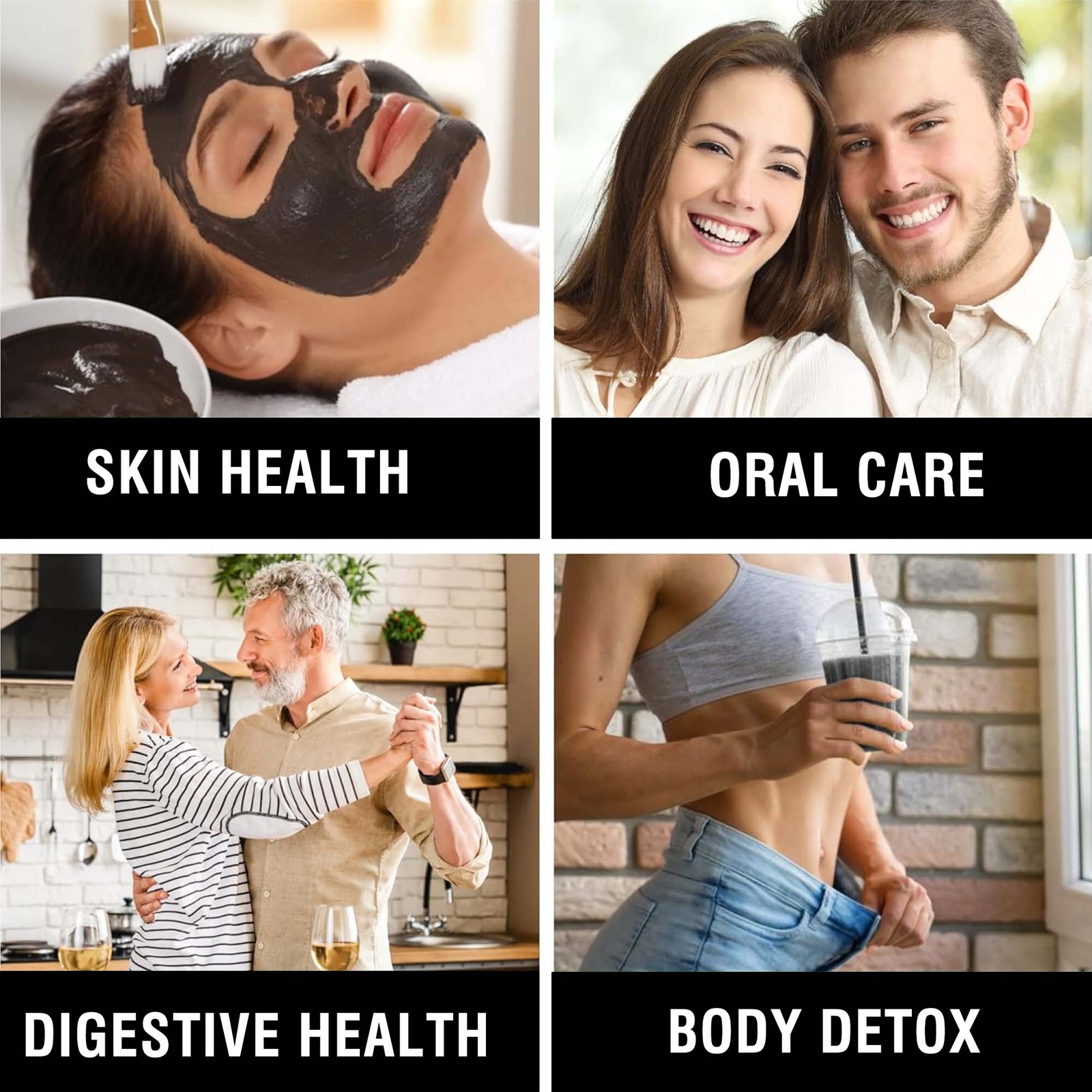 Activated Charcoal 1200mg – Highly Absorbent Detox Cleanse, Digestive Health
