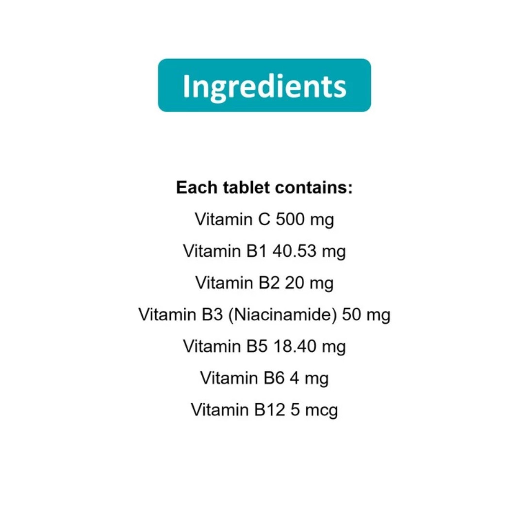 Enervon-C Plus 200 Tablets 2 Boxes Vitamin C B Complex Energy Immune Support