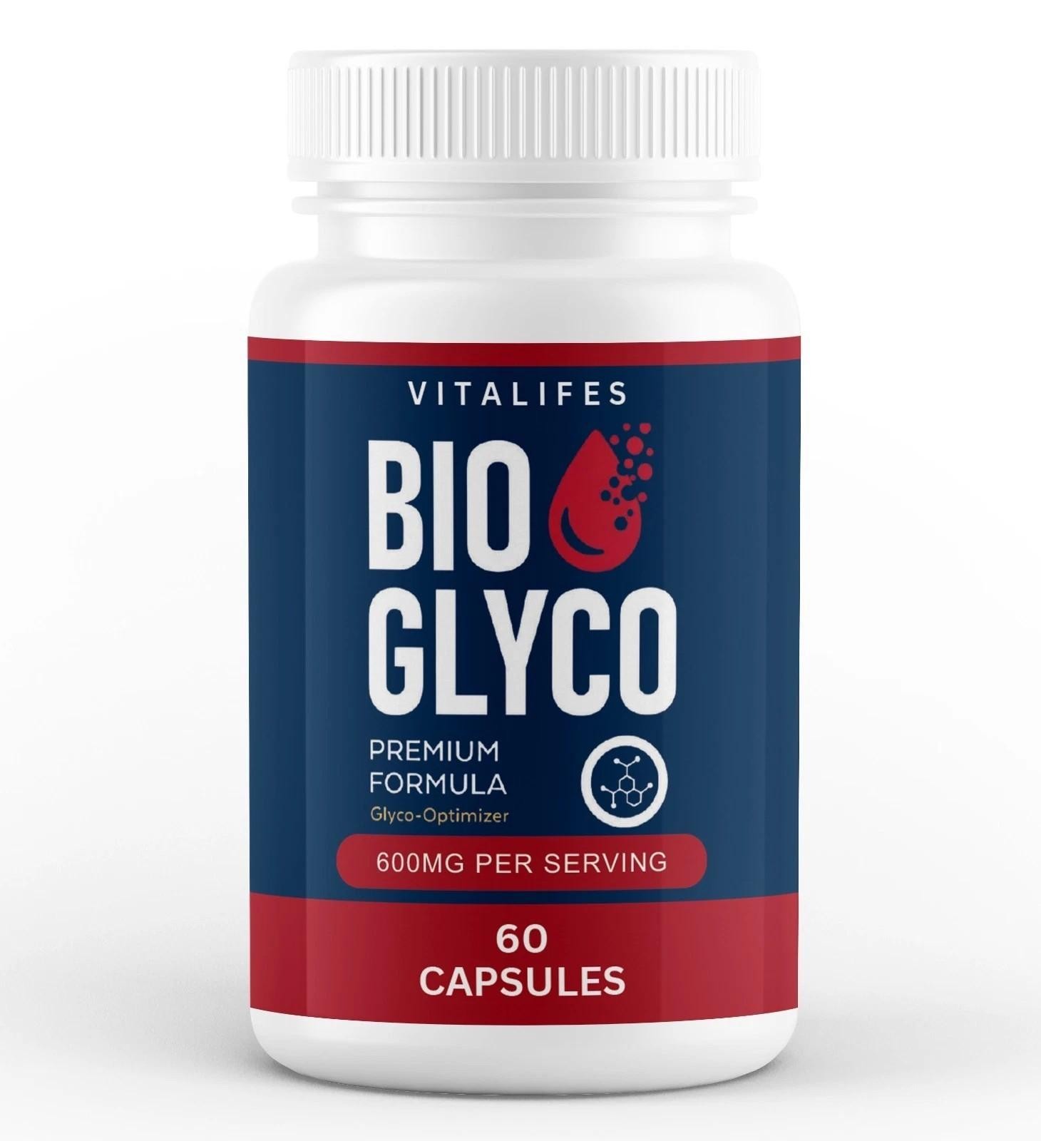 (3 pack) Bio Glyco Premium Blood Support Supplement, BioGlyco (60 Capsules)