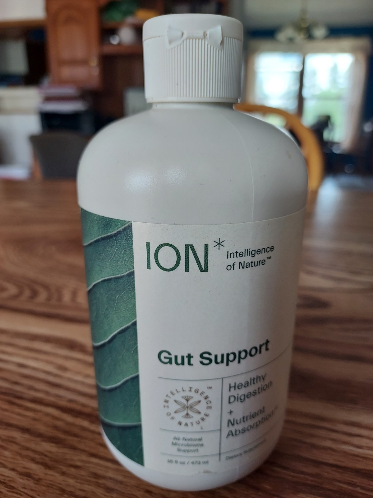ION* Intelligence of Nature Gut Support 16 oz, Exp 6/27 Sealed Never Opened