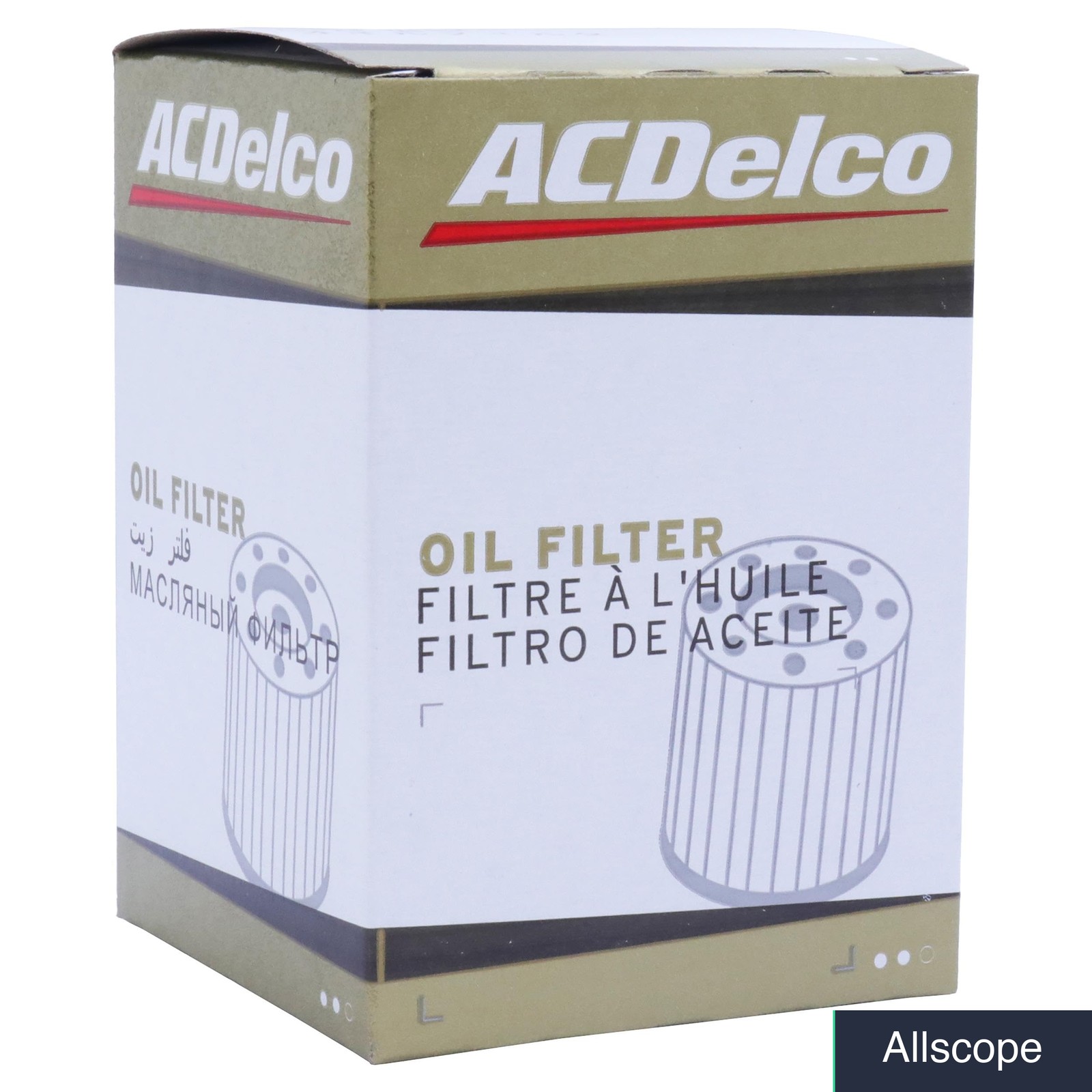 Engine Oil Filter ACDelco Gold PF466G for GM Vehicles Metal Plastic